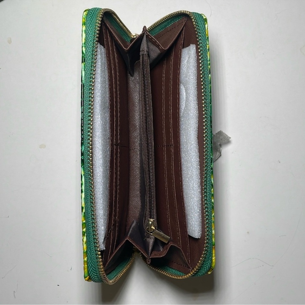 CFN Set Like Brahmin Tote & Wallet Set in Crocodile-Vegan Leather NWT $588 MSRP - Picture 9 of 9